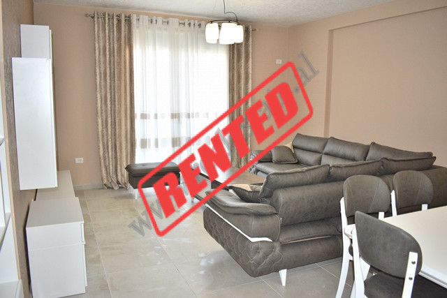 Two bedroom apartment for rent near Brryli in Tirana.

Located on the first floor of a new buildin